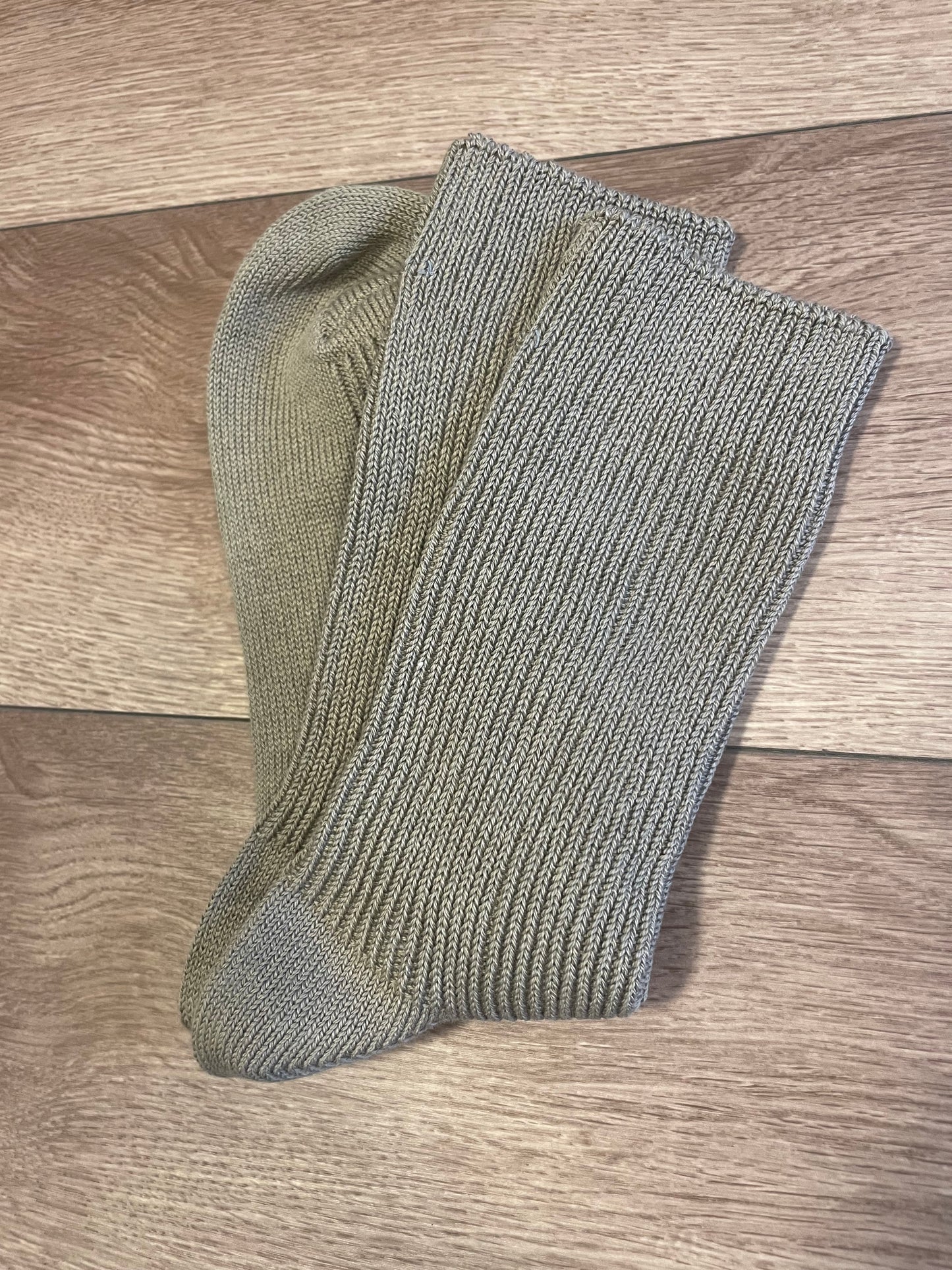 オーガニックコットンカラーリブ靴下【単品】 フリーサイズ レディース <メール便可>
