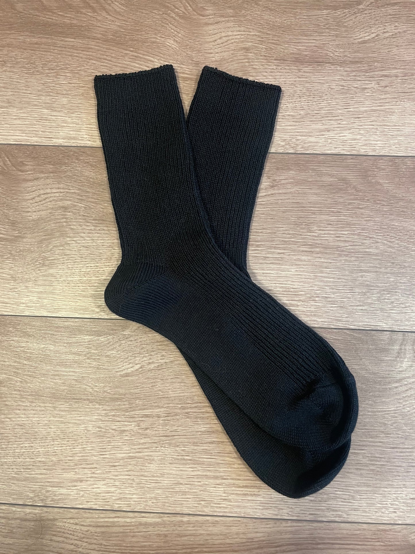 オーガニックコットンカラーリブ靴下【単品】 フリーサイズ レディース <メール便可>