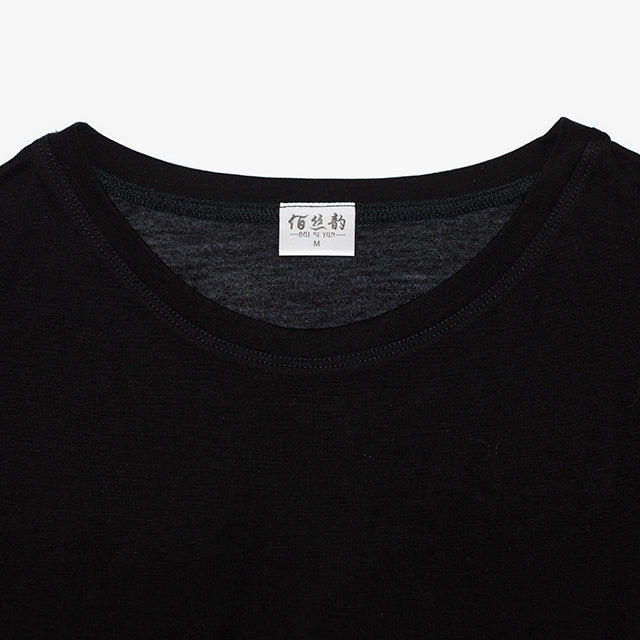 Tシャツ・カットソー(半袖) シルク・リヨセル素材 レディース <メール便可>
